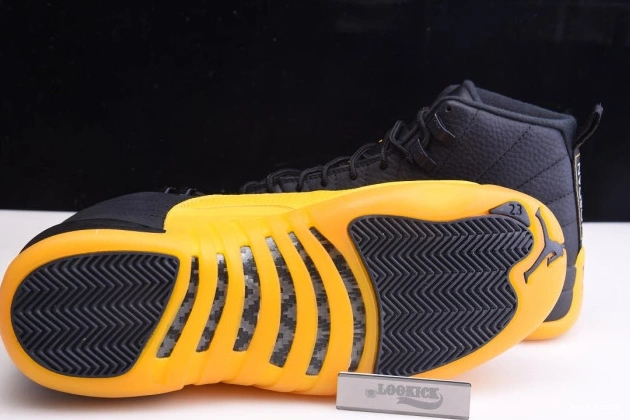 Rep Gold Retro University 12 130690-070 Air Jordan Black 0812